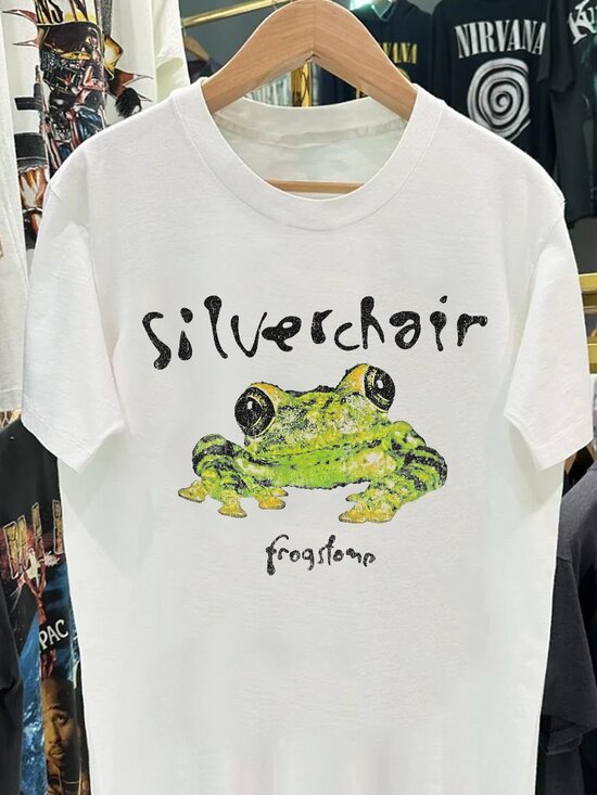 George P Other - Silverchair  White Tee